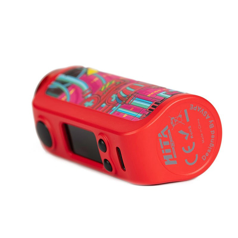 Asvape hita ink 40w pod system Vape Mod kit, 1500 mAh, 5 ~ 40w, 3.0ml