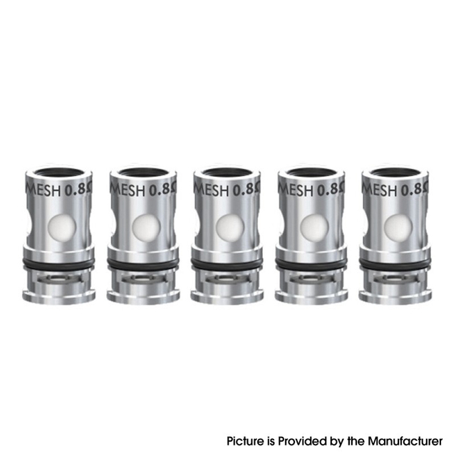 Authentic BP Mods Replacement TMD Mesh Coil Head for TMD BORO / DOT Tank - 0.3/0.8ohm, DL Vaping (5 PCS)
