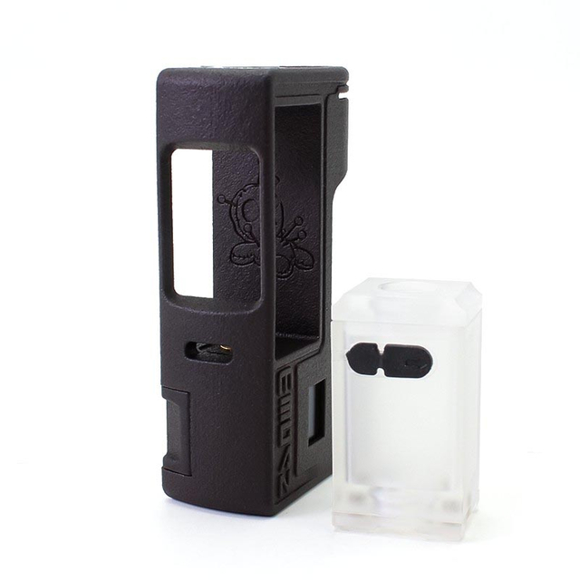SXK M3GAN Style Box Mod VW 5~60W, 1 x 18650, Compatible with BB / Billet Boro RBA / P- Tank, PA12 3D Print