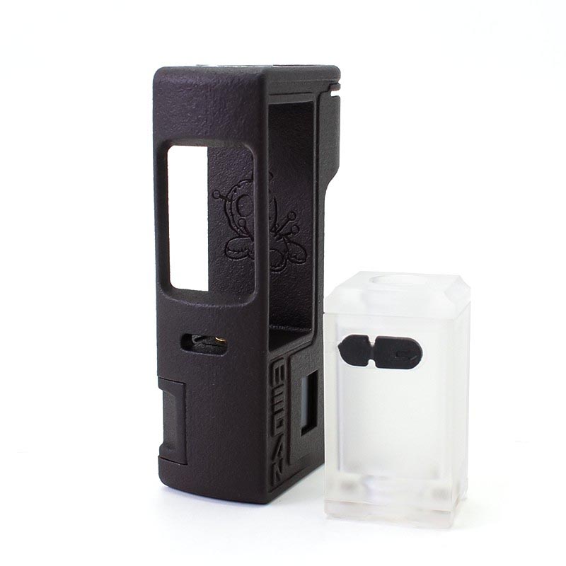 SXK M3GAN Style Box Mod VW 5~60W, 1 x 18650, Compatible with BB / Billet Boro RBA / P- Tank, PA12 3D Print