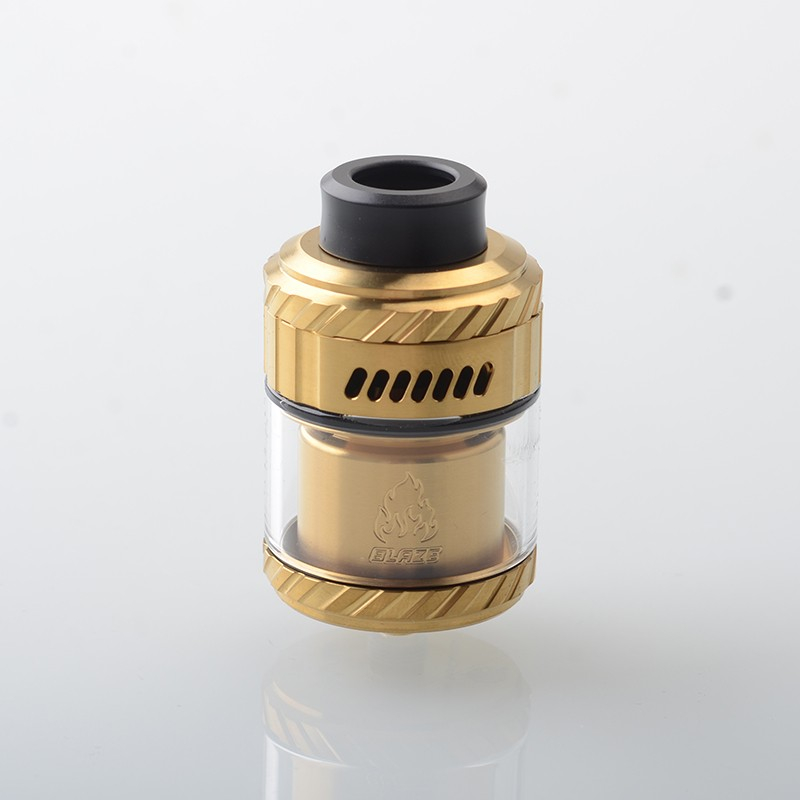 Authentic ThunderHead Creations & Mike Vapes Blaze MAX RTA Rebuildable Tank Atomizer 5.5ml / 7ml, 30mm Diameter