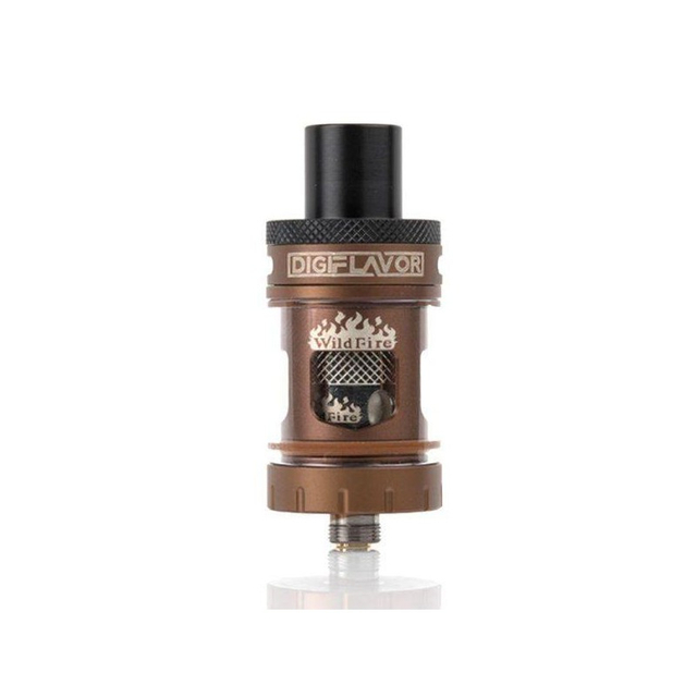 Authentic Digiflavor Wildfire Flavor Sub Ohm Tank Atomizer Stainless Steel, 3ml, 0.5 Ohm, 22mm Diameter