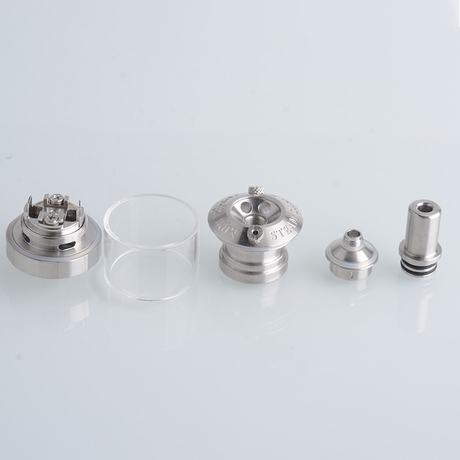 Authentic Steam Crave Mini Robot RTA Rebuildable Tank Vape Atomizer Single Coil, MTL, 2.0 / 3.0ml, 23mm Diameter