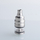 SXK Duetto Lucido Style MTL RTA Rebuildable Tank Vape Atomizer - Серебро, 316 нержавеющая сталь, 2,5 мл, 22 мм