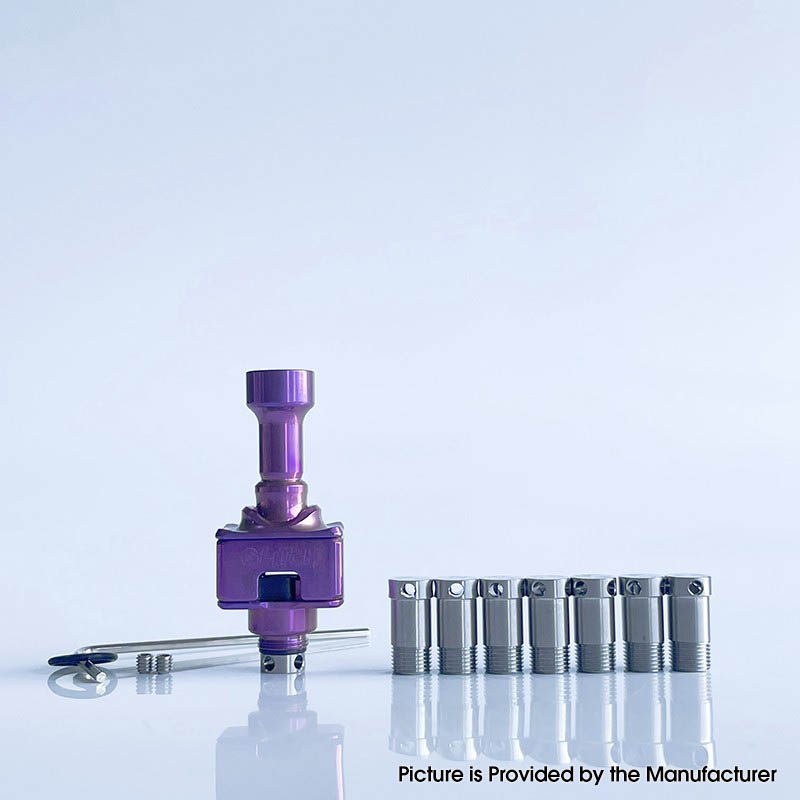 Rekavape UnKwn Glitch Style RBA Bridge for Billet / Boro Mod 8 PCS Air Pin