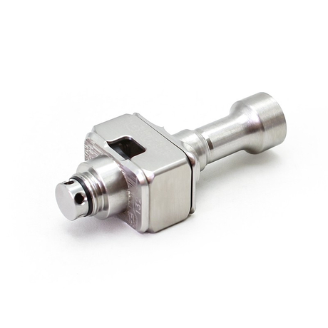 SXK UnKwn Glitch RBA Style RBA Bridge for Billet / BB / Boro Mod - Silver, 6 PCS Air Pin