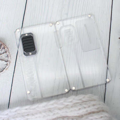 SXK Replacement Cover Panel Plate for SXK D-01 Style AlO Box Mod - Translucent