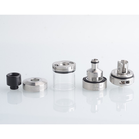 Authentic Hellvape Dead Rabbit R Tank Vape Atomizer  5ml / 6.5ml, 25.5mm Diameter