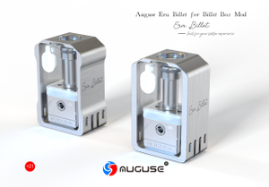 Authentic Auguse Era Billet for BB Billet Box Mod Adapter Frame for DotMod AIO RBA Stainless Steel