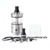 SXK nola style RTA再構築可能なアトマイザー - 銀、3.2ml、8pcsエアピン22mm直径