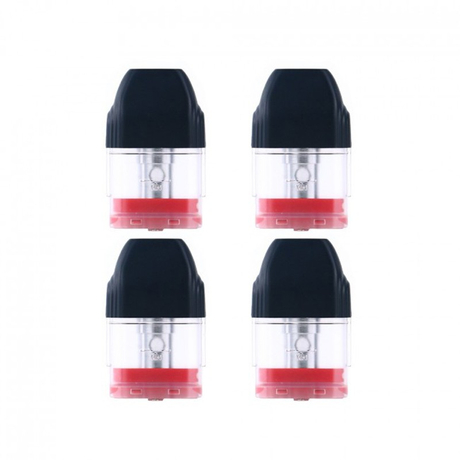 Authentic Uwell Caliburn / Caliburn KOKO Pod Kit Replacement Pod Cartridge w/ 1.2ohm Coil - Transparent + Black, 2ml (4 PCS)