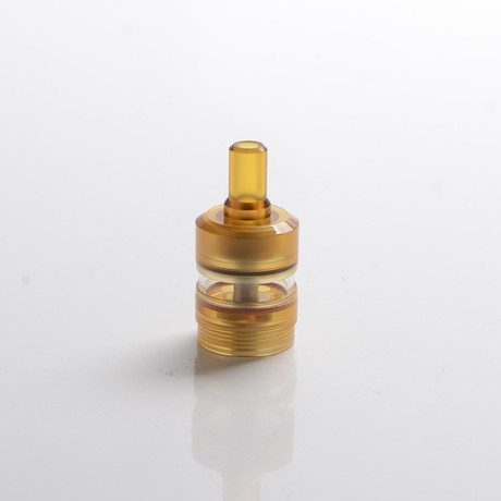 Replacement 510 Drip Tip + Top Cap + Chimney + Tank Kit for Flash e-Vapor V4.5 / V4.5S+ RTA - Brown, PEI