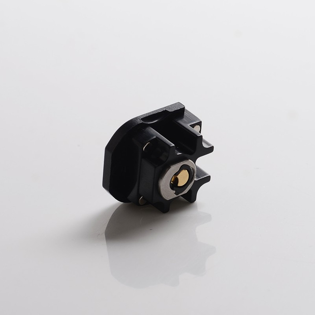 510 Thread Adapter Connector for SMOKTech SMOK Fetch Pro 80W Pod System Vape Kit - Black, Stainless Steel + POM