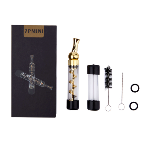 7pmini Paperless Twist Glass Blunt Pipe Smokingpipes with Factory