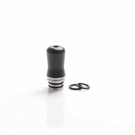 Authentic Auguse Replacement MTL 510 Drip Tip for RDA / RTA / RDTA / Sub-Ohm Tank Vape Atomizer - Black, POM, 24.5mm