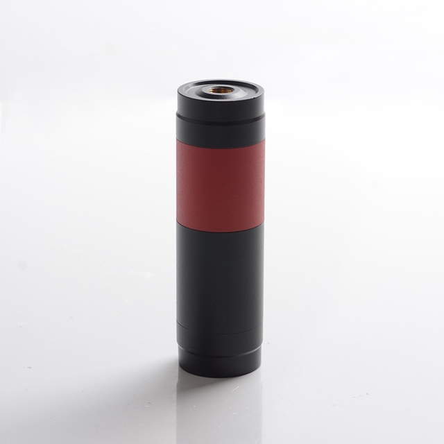El Thunder Mtlite Style Vape mecânico Mod - preto + vermelho, latão, 1 x 18350 /18650