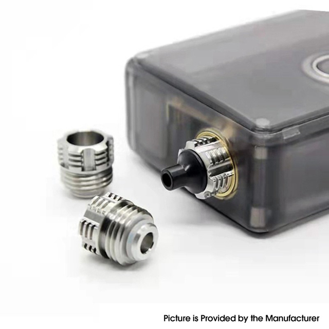 Replacement Drip Tip for SXK BB / Billet / Vandy Vape Pulse AIO / Cthulhu AIO / Boxx Mod Kit Replacement Drip Tip Stainless Steel + POM