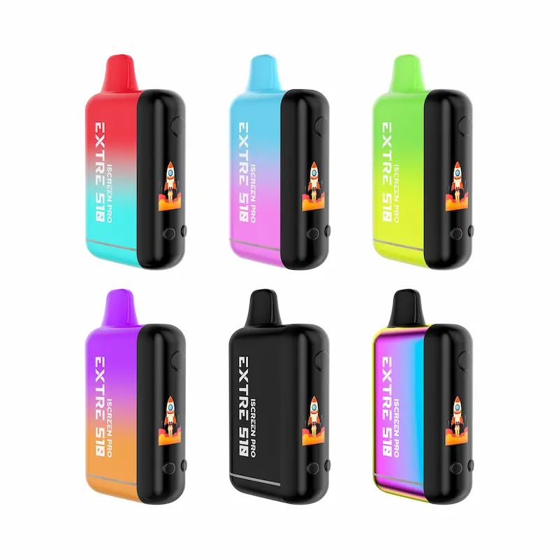 Recepe IScreen Pro 510 Thread Vape Батарея-анимационный экран, зарядка USB-C, переменное напряжение