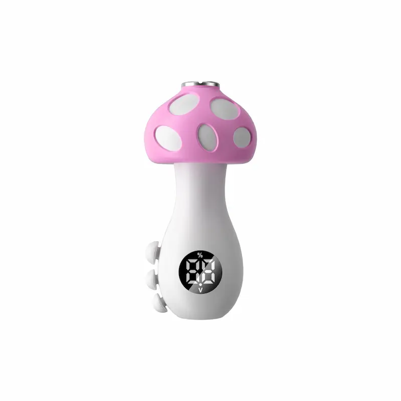 Extrato cogumelo 510 thread Vape bateria - 550mAh, tensão variável, carregamento rápido USB -C