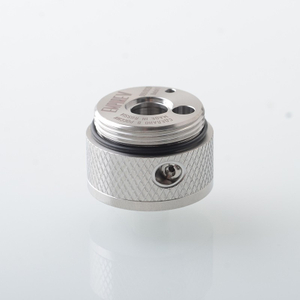 Replacement Build Deck for Empire V Style RTA – Knurled Surface, Silver Stainless Steel