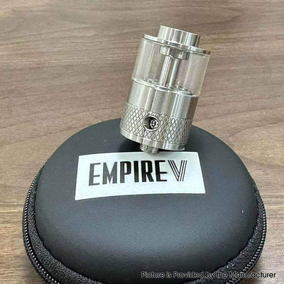 Empire V Style RTA Rebuildable Tank Atomizer – Knurling