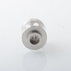 Empire V Style RTA Replacement Glass Tank Tube Kit – Blank / Knurled Surface, Stainless Steel Base, Transparent