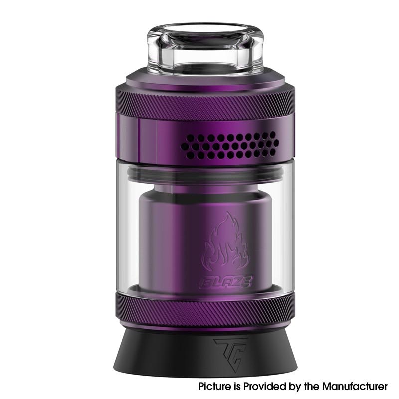 Autentico Thunder Cloud Blaze Solo 2 RTA Atomizzatore del serbatoio - 25mm, 3,5 ml di capacità 