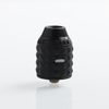 Authentic Vandy Vape Capstone RDA Rebuildable Dripping Atomizer w/ BF Pin - Matte Black, Stainless Steel, 24mm Diameter