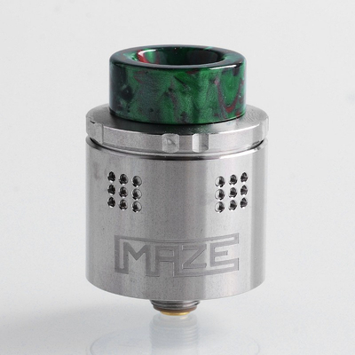 Authentic Vandy Vape Maze Sub Ohm BF RDA Rebuildable Dripping Atomizer -  Silver, Stainless Steel, 2ml, 24mm Diameter - Buy Product on shareAvape