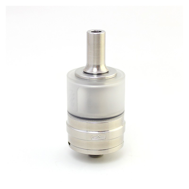 SXK Monarchy J3S Style MTL RTA восстанавливается танк Vape Atomizer - Silver, 316 нержавеющая сталь + PCTG