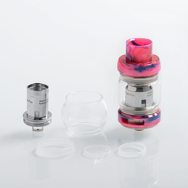 Authentic Freemax Mesh Pro Sub Ohm Tank Clearomizer, Stainless Steel + Resin, 5ml / 6ml, 25mm Diameter