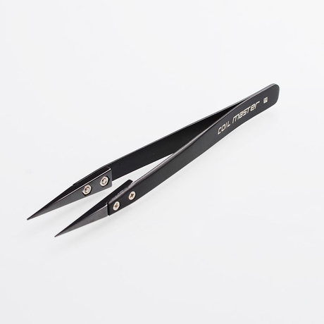 Authentic Coil Master Stainless Steel + Ceramic Straight Tip Tweezers for E-Cigarettes / RDA / RTA / RDTA Vape Atomizer 