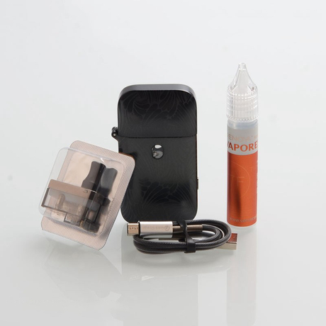 Authentic Vaporesso Aurora Play Lighter 20W 650mAh Pod System Starter Kit , 2ml, 1.3 / 0.65 Ohm