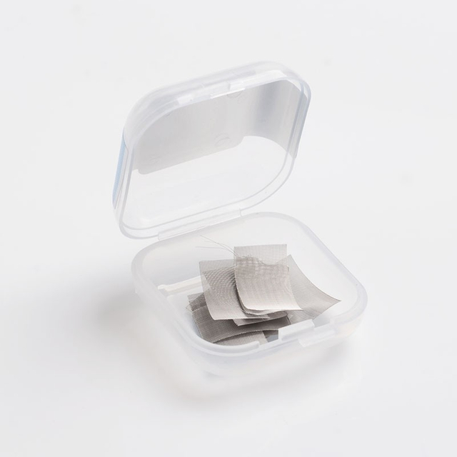 Authentic Vandy Vape Mesh V2 RDA Replacement A1 M Coil Mesh Sheet - Silver, 0.15ohm (50~65W) (10 PCS)