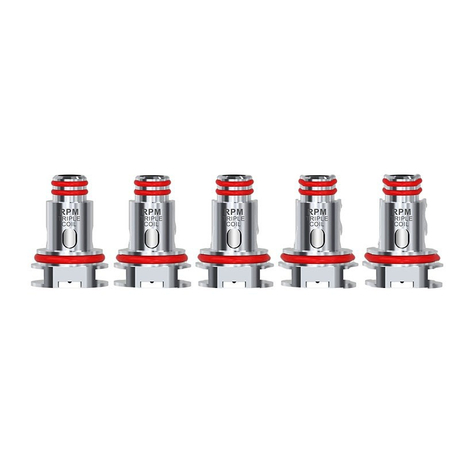 Authentic SMOKTech Replacement Triple Coil Head for SMOK RPM40 Pod Kit / Fetch Mini - Silver, 0.6ohm (Standard Edition) (5 PCS)