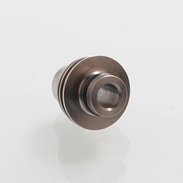 Hellfire Apollo Style 510 Drip Tip for RDA / RTA / Sub Ohm Tank Atomizer - Silver, Stainless Steel, 17mm