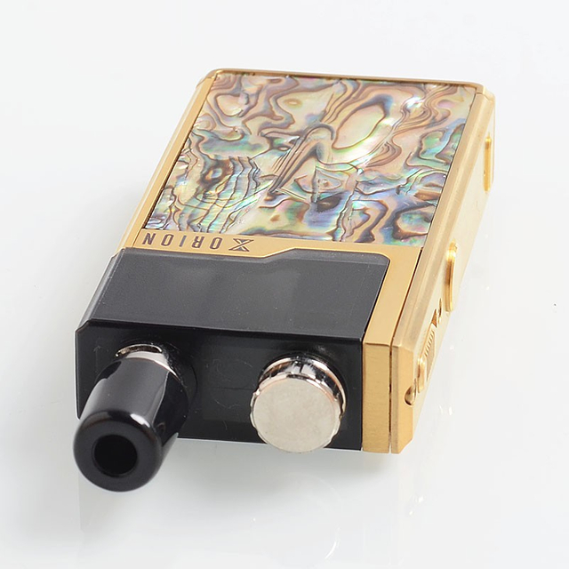 Authentic Lost Vape Orion DNA GO 40W 950mAh All-in-one Starter Kit - Gold Abalone, 2ml, 0.25 Ohm / 0.5 Ohm