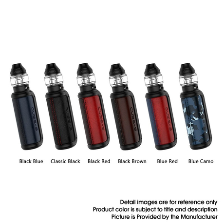 Authentic OBS Cube-S 80 VW Variable Wattage Box Mod + Cube Tank Atomizer Vape Kit - Blue Camo, 5~80W, 1 x 18650, 4.0ml, 0.2ohm