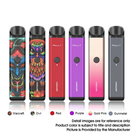 Authentic Artery PAL LT 11W 700mAh Pod System Vape Starter Kit, 2.0ml, 1.3ohm