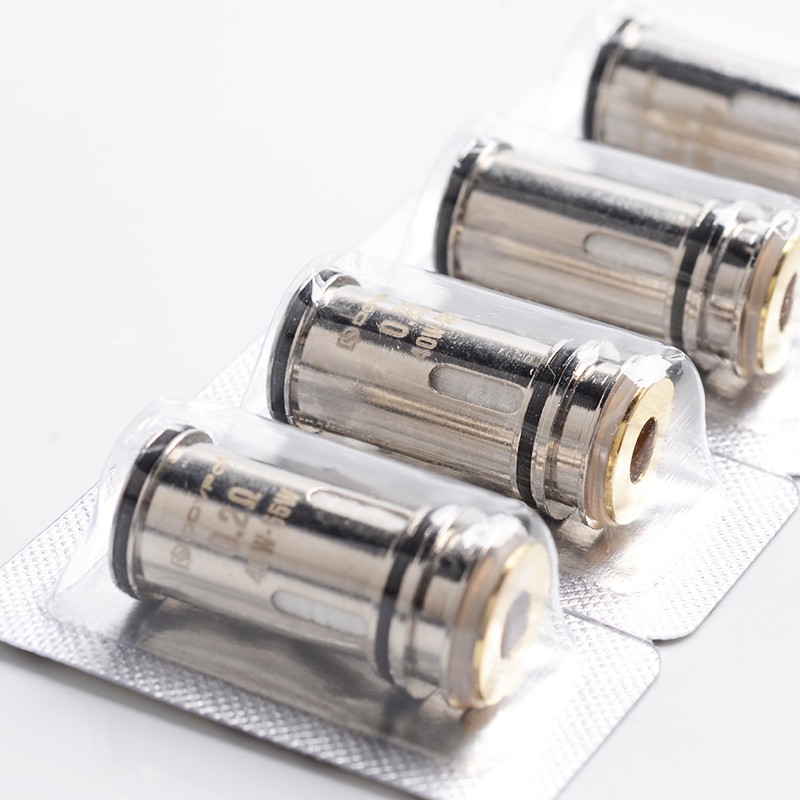 Authentic Dovpo Replacement Coil Head for The Ohmage Sub Ohm Tank - Silver, 0.2ohm (40~55W) (4 PCS)