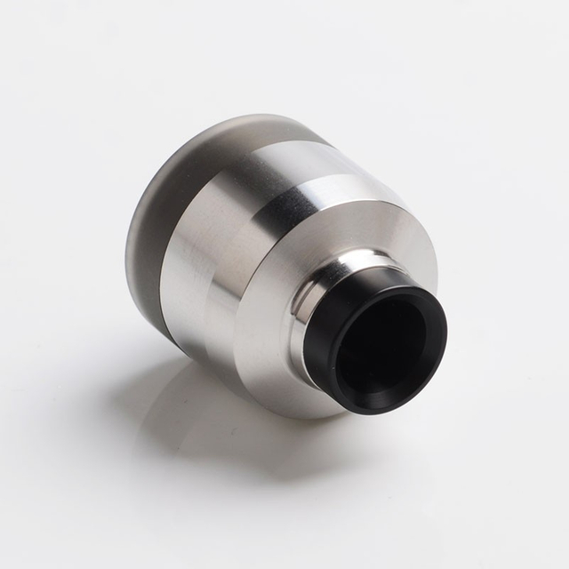 SXK Krma GEN Style DL / MTL RDTA Rebuildable Dripping Tank Vape Atomizer w/ BF Pin - Silver, 316 Stainless Steel, 22mm Diameter