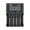 Pengisi daya XTAR VC4SL Authentic untuk Baterai NIMH / NICD / 21700 4-Slot, QC 3.0 USB Type-C
