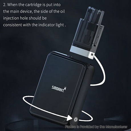 Authentic Smoant Baby LF Replacement Pod Cartridge for Charon Baby / Battlestar Baby Pod System -2ml, 0.6ohm (2 PCS)