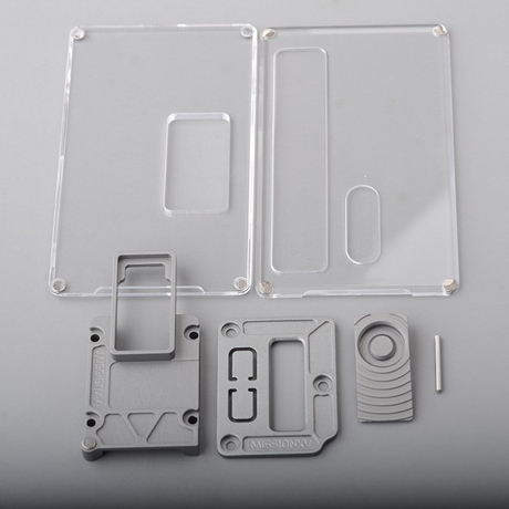 Mission XV Switch Inner Plate Set + Front / Back Plate for SXK BB / Billet  Box Mod Kit Aluminum + Acrylic & Reviews - shareAvape