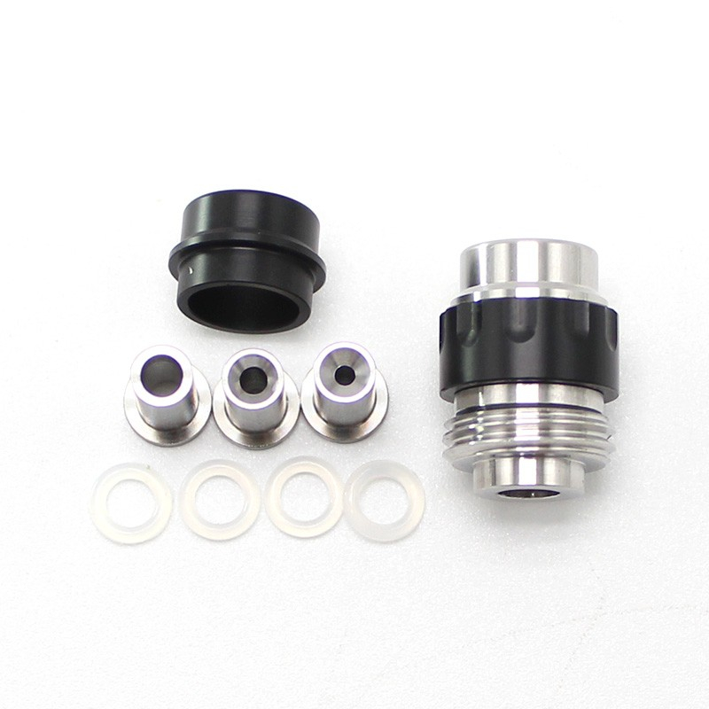 SUGRITTA DI DRIP SOUPER MISSIONE SXK per SXK BB / Billet Box Mod 316SS + POM 3 PC INSERTI DEL FUORE 3MM / 2MM / 1,5 mm