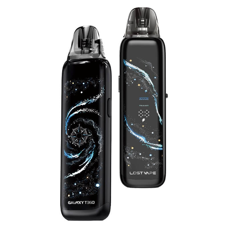 Authentic Lost Vape Galaxy T360 Pod Kit – 35W, 1200mAh, 2.5ml, 0.8ohm Coil