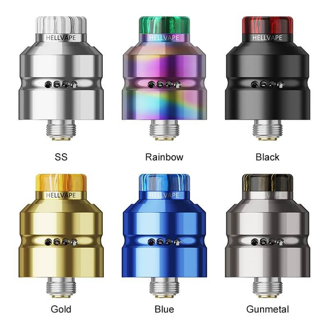 Auténtico Hellvape Dead Rabbit Mini RDA - Dripper reconstruible de 20 mm con pin bf