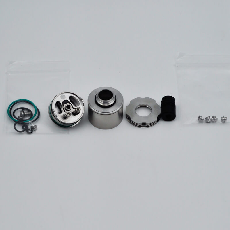 Four One Five 415 Kaze Style MTL RDL RDA Rebuildable BF Atomizer with Airflow Pins