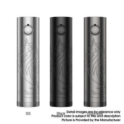 Authentic Vapefly Siegfried Tube Mod, 1 x 18650 / 20700 / 21700, Vapefly Modern 3S Chipset