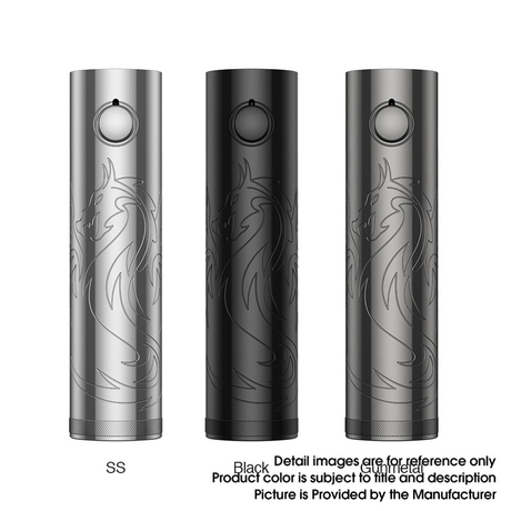 Authentic Vapefly Siegfried Tube Mod, 1 x 18650 / 20700 / 21700, Vapefly Modern 3S Chipset